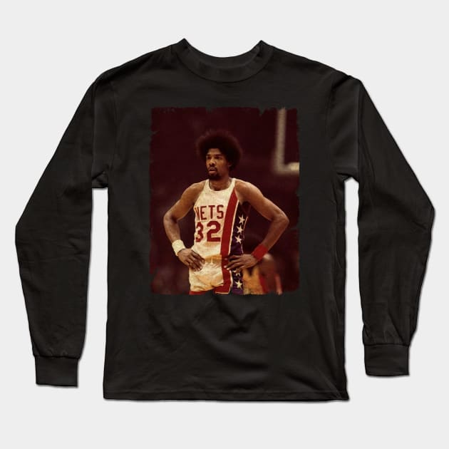 Dr. J Long Sleeve T-Shirt by Wendyshopart